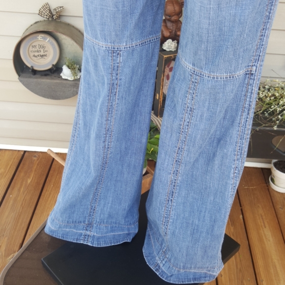 JOIE ♡ Sweet Cute 'n Sexy Faded Distressed Denim Skinny Coupe Cut Flare Jeans 27 - Picture 13 of 16